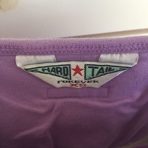 Hard Tail Tops - Hard Tail Gathered V Tank - purple Hard Tail Tops - Hard Tail Gathered V Tank - purple